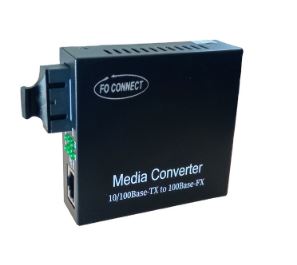 CONVERTISSEUR DE MÉDIA FIBRE ETHERNET POE MM