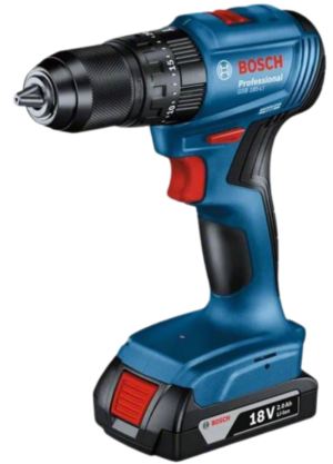 Visseuse à Percussion sans fil + Chargeur + Batterie 2 Ah – BOSCH GSB 185 LI (18 V)