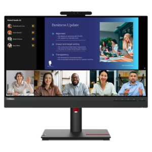 LENOVO T24v-30 24" Monitor,IPS panel,1920x1080,Input connct-VGA+HDMI 2.0+DP 1.4,Cabl included-DP,36M